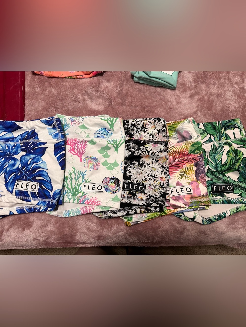 FLEO Tropical & Floral Assorted lot of Shorts - Picture 2 of 13